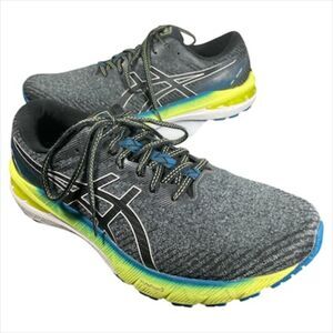 ASICS Men's GT2000 10 Blue and Heather Gray/Black Running Shoe